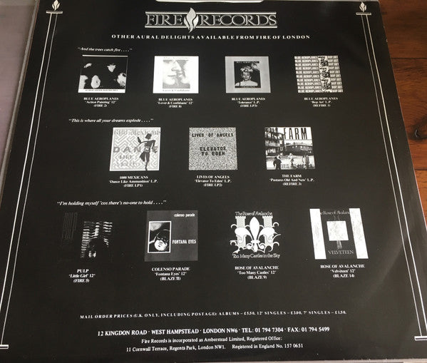 Gerard Langley & Ian Kearey : Siamese Boyfriends (12", MiniAlbum)