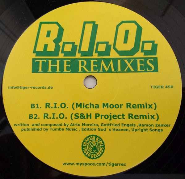 R.I.O : R.I.O. (The Remixes) (12")