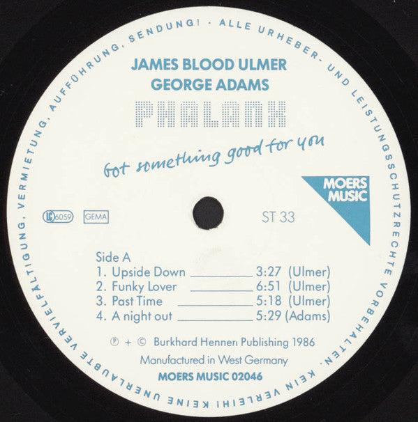 Phalanx (4) : Got Something Good For You (LP, Album)