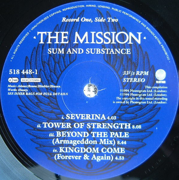 The Mission : Sum And Substance (2xLP, Comp)