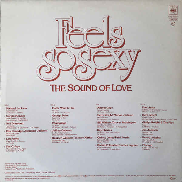Various : Feels So Sexy - The Sound Of Love Volume 3 (2xLP, Comp)