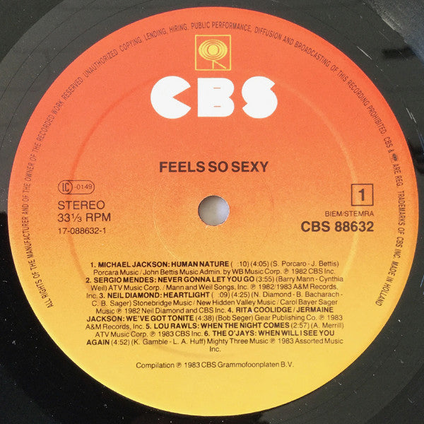 Various : Feels So Sexy - The Sound Of Love Volume 3 (2xLP, Comp)
