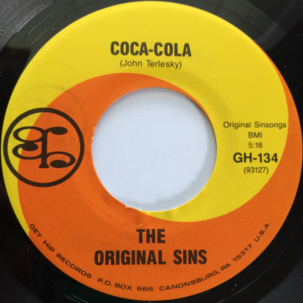 The Original Sins : Coca-Cola (7")