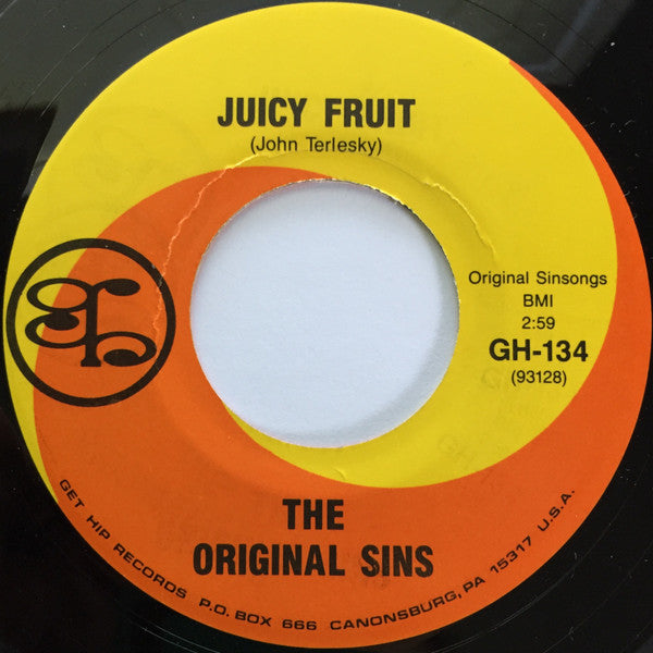 The Original Sins : Coca-Cola (7")