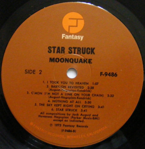Moonquake : Star Struck (LP, Album)