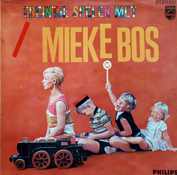 Mieke Bos : Treintje Spelen Met Mieke Bos (LP, Album)