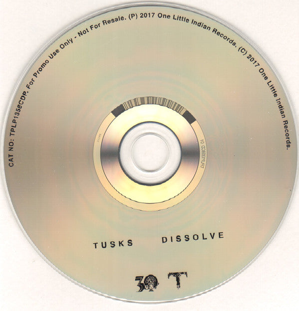 Tusks (2) : Dissolve (CD, Album, Promo)