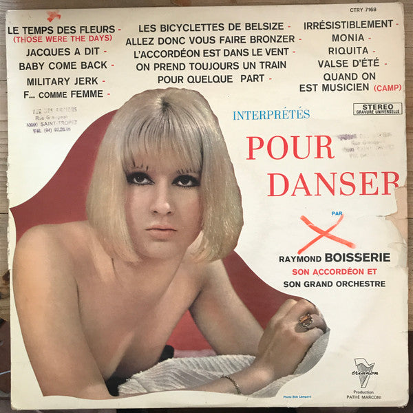 Raymond Boisserie Et Son Orchestre : "Raymond Boisserie Actualité" (LP, Mono)