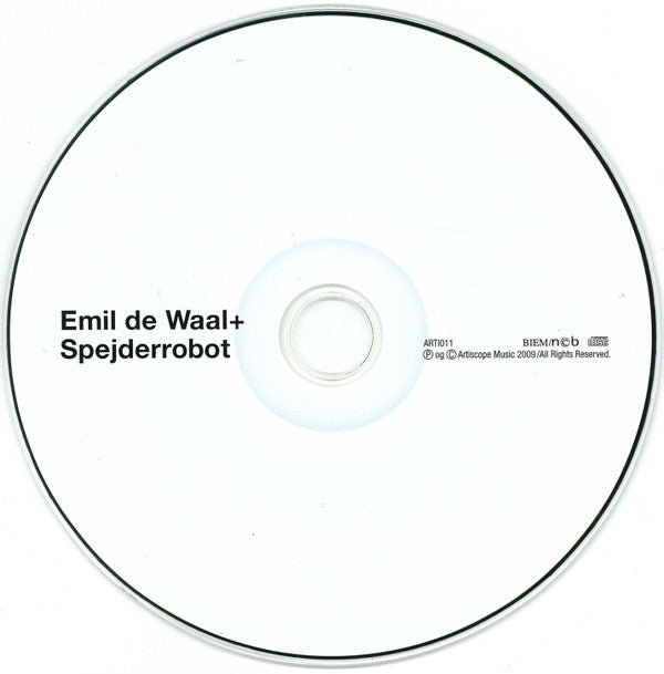 Emil de Waal + SpejderRobot : Emil de Waal+SpejderRobot (CD, Album)