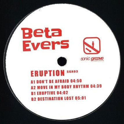 Beta Evers : Eruption (12", RE)