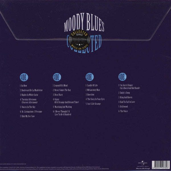The Moody Blues : Collected (2xLP, Comp, 180)