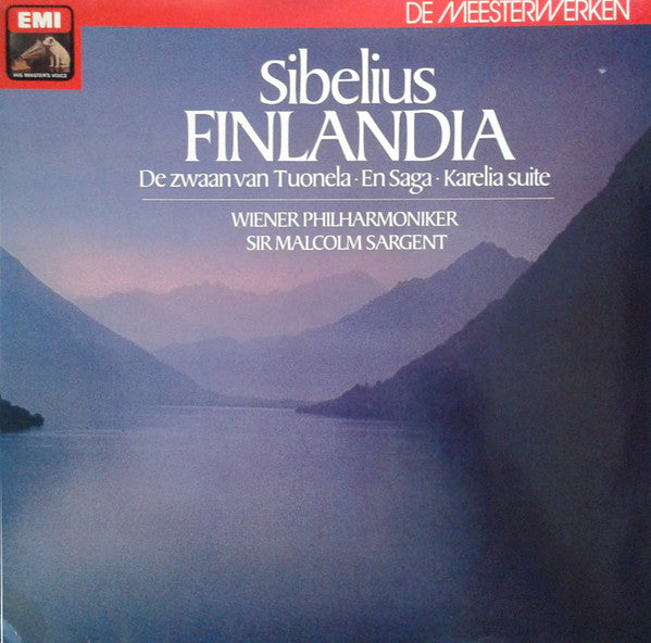 Jean Sibelius - Sir Malcolm Sargent, Wiener Philharmoniker : Finlandia (LP)