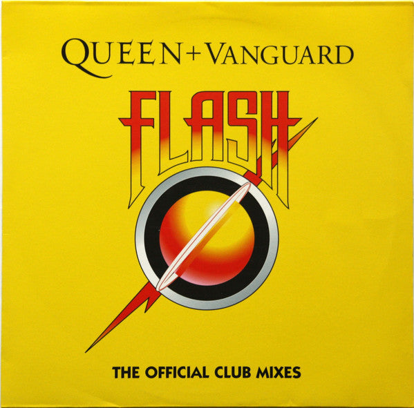 Queen + Vanguard : Flash (The Official Club Mixes) (12", Single)