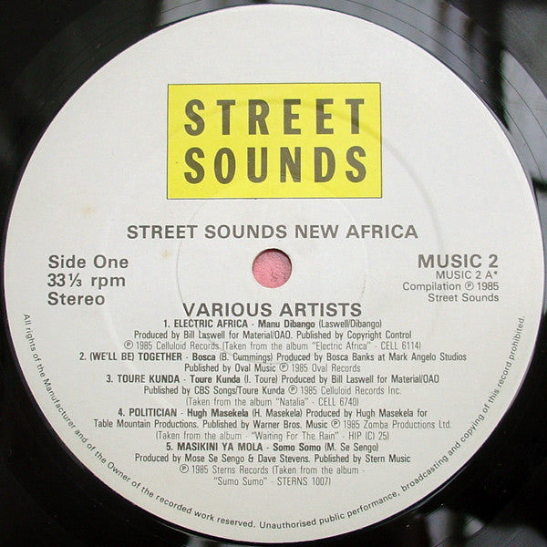 Various : New Africa (LP, Comp, Mixed)