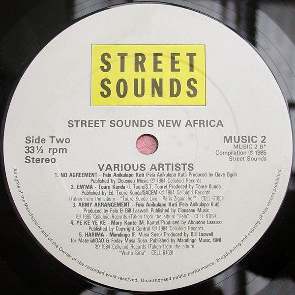 Various : New Africa (LP, Comp, Mixed)