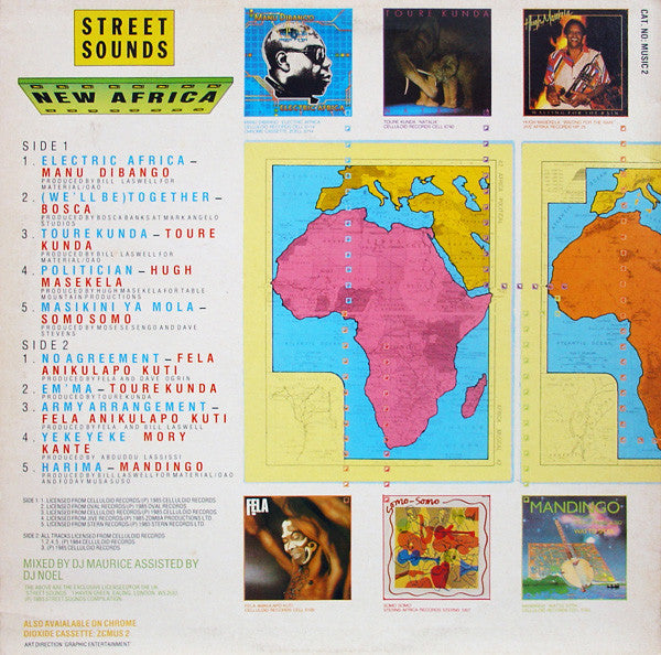 Various : New Africa (LP, Comp, Mixed)