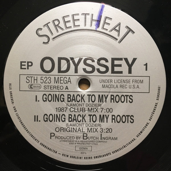 Odyssey (2) : Going Back To My Roots (12", EP)