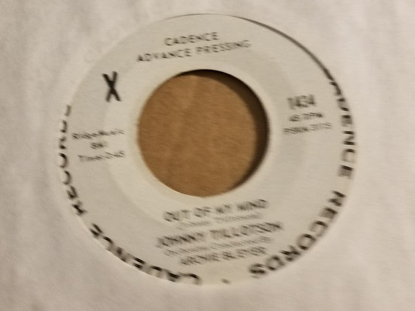 Johnny Tillotson : Out Of My Mind / Empty Feelin' (7", Single, Promo)