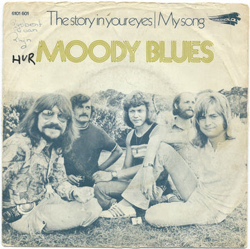 The Moody Blues : The Story In Your Eyes (7", Single, Mono, Lar)