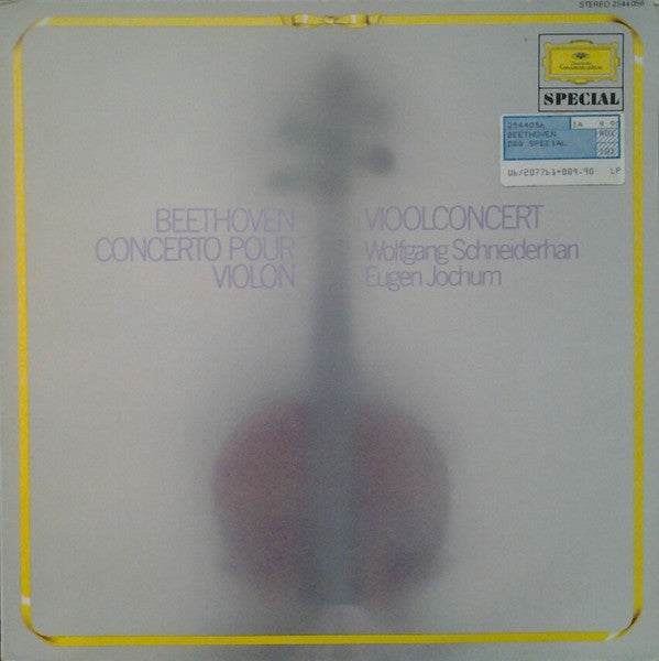 Berliner Philharmoniker : Vioolconcert In D, Opus 61. Concerto Pour Violon Et Orchestre En Ré Majeur (LP)