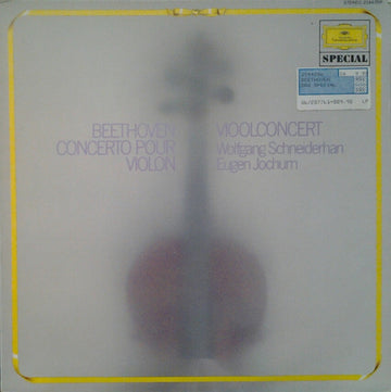 Berliner Philharmoniker : Vioolconcert In D, Opus 61. Concerto Pour Violon Et Orchestre En Ré Majeur (LP)