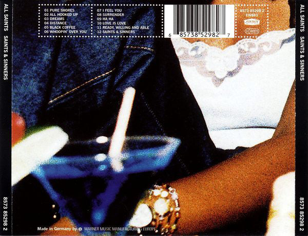 All Saints : Saints & Sinners (CD, Album)