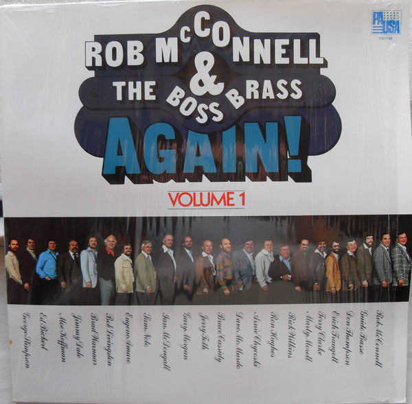 Rob McConnell & The Boss Brass : Again! Volume 1 (LP, Album)