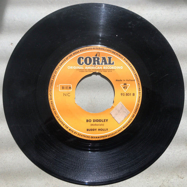 Buddy Holly : Slippin' And Slidin' / Bo Diddley (7", Single)