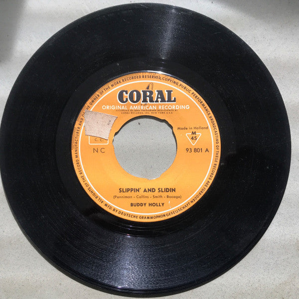 Buddy Holly : Slippin' And Slidin' / Bo Diddley (7", Single)