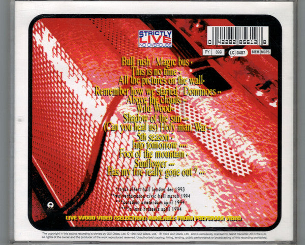 Paul Weller : Live Wood (CD, Album, RE)