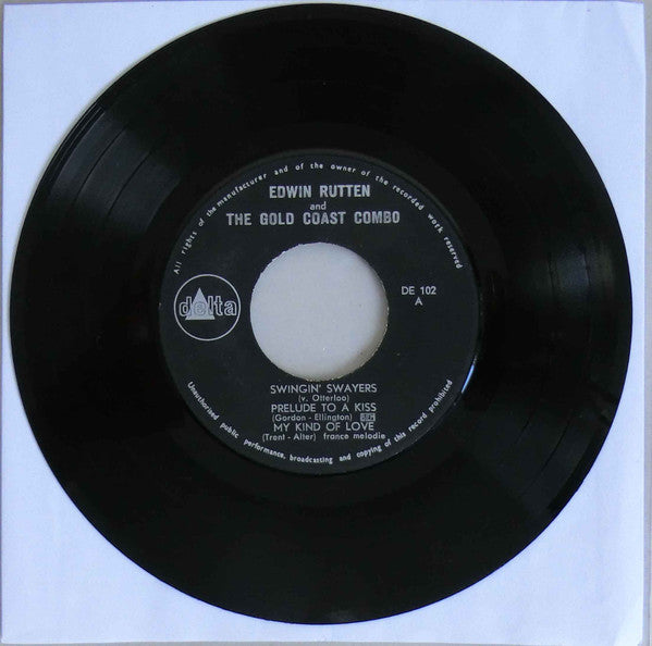 Edwin Rutten And The Gold Coast Combo : Swingin' Swayers (7", EP)
