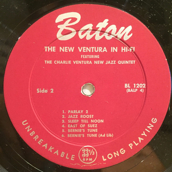 Charlie Ventura : The New Charlie Ventura In Hi-Fi (LP, Album)
