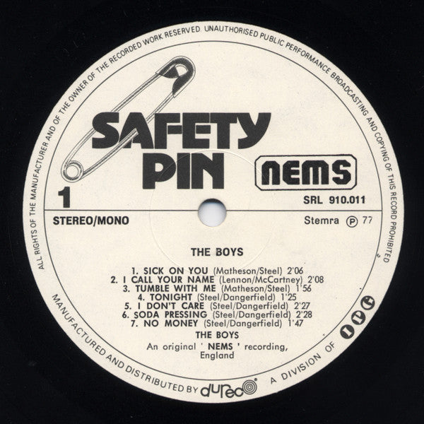 The Boys (2) : The Boys (LP, Album)