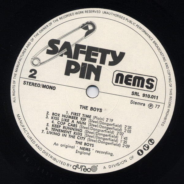 The Boys (2) : The Boys (LP, Album)