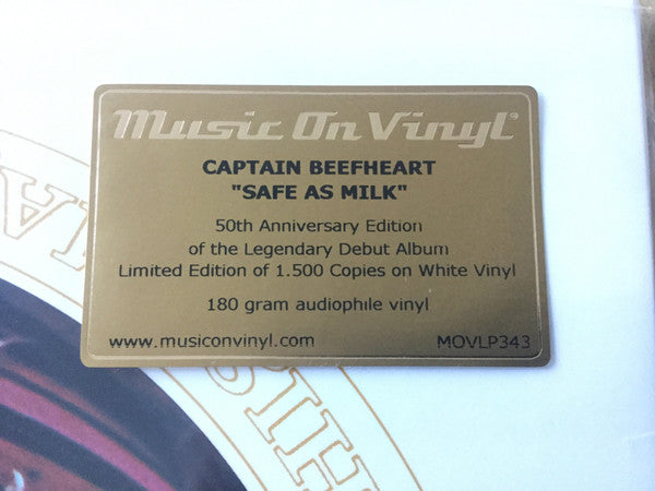 Captain Beefheart And The Magic Band : Safe As Milk (2xLP, Album, Ltd, Num, RE, Whi)