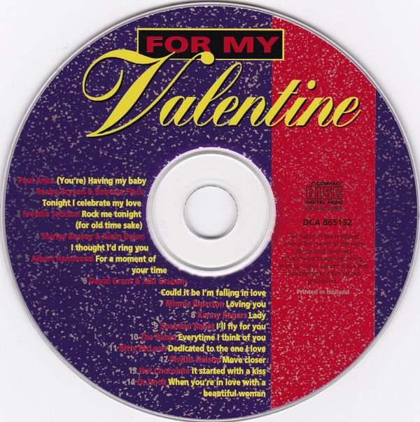 Various : For My Valentine (CD, Comp)