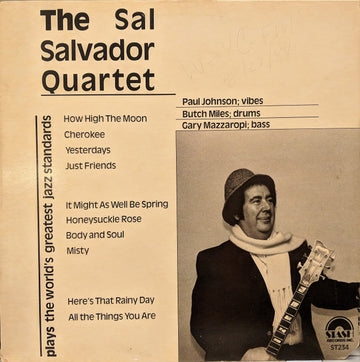 Sal Salvador Quartet : Plays The World's Greatest Jazz Standards (LP)