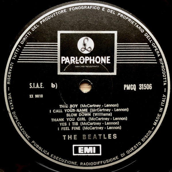 The Beatles : The Beatles In Italy (LP, Comp, Mono, RE)