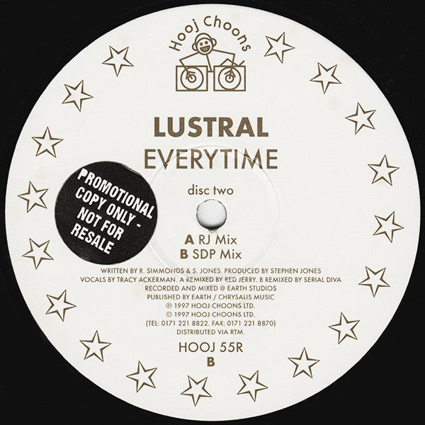 Lustral : Everytime (Disc Two) (12", Promo, 2/2)