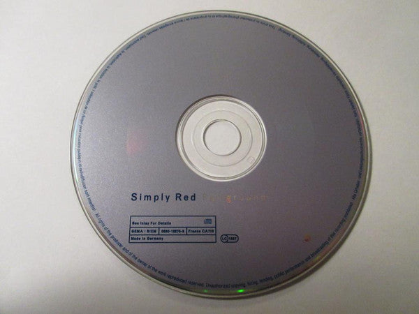 Simply Red : Fairground (CD, Single, Car)