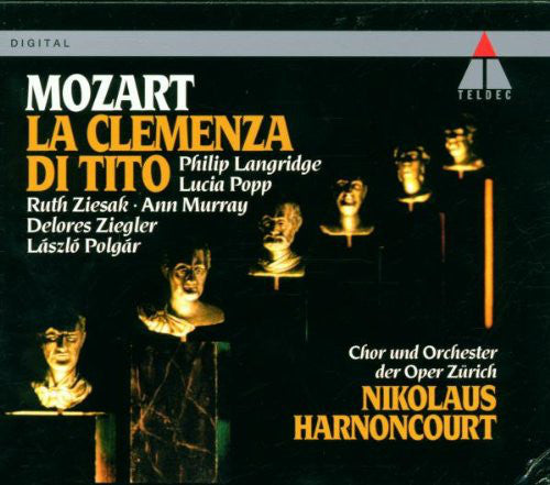 Mozart* - Philip Langridge • Lucia Popp • Ruth Ziesak • Ann Murray • Delores Ziegler • László Polgár • Chor* Und Orchester der Oper Zürich • Nikolaus Harnoncourt : La Clemenza Di Tito (2xCD, Album + Box, Sli)