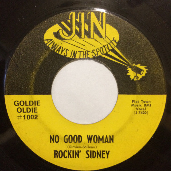 Rockin' Sidney : No Good Man / No Good Woman (7")