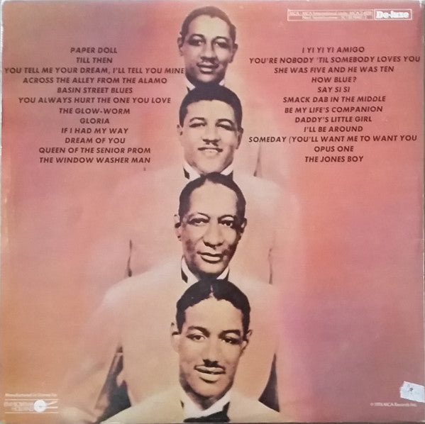 The Mills Brothers : The Best Of The Mills Brothers (2xLP, Comp)