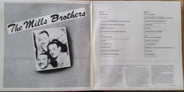 The Mills Brothers : The Best Of The Mills Brothers (2xLP, Comp)