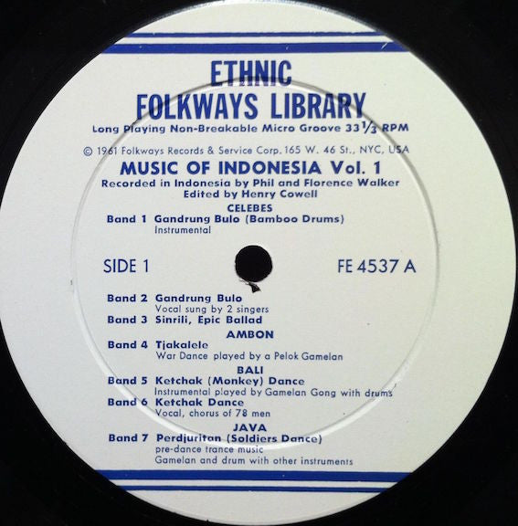 Unknown Artist : Music Of Indonesia (2xLP, Comp + Box)