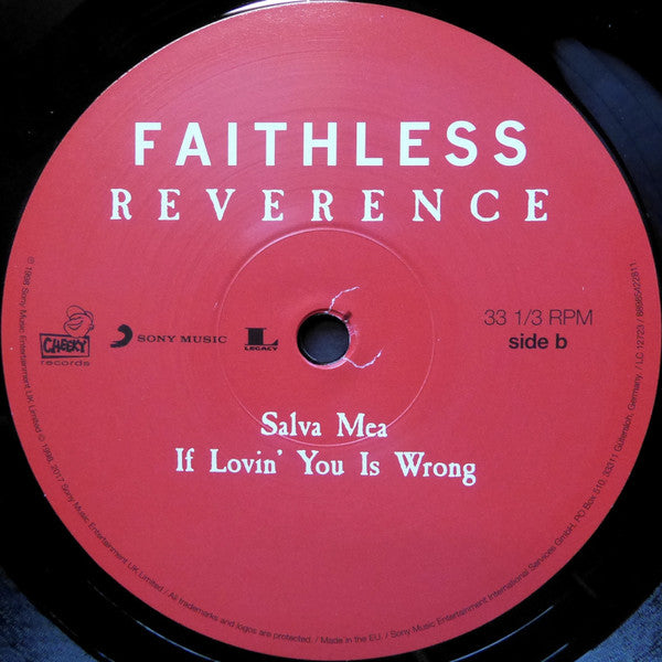 Faithless : Reverence (2xLP, Album, RE, RP, 180)