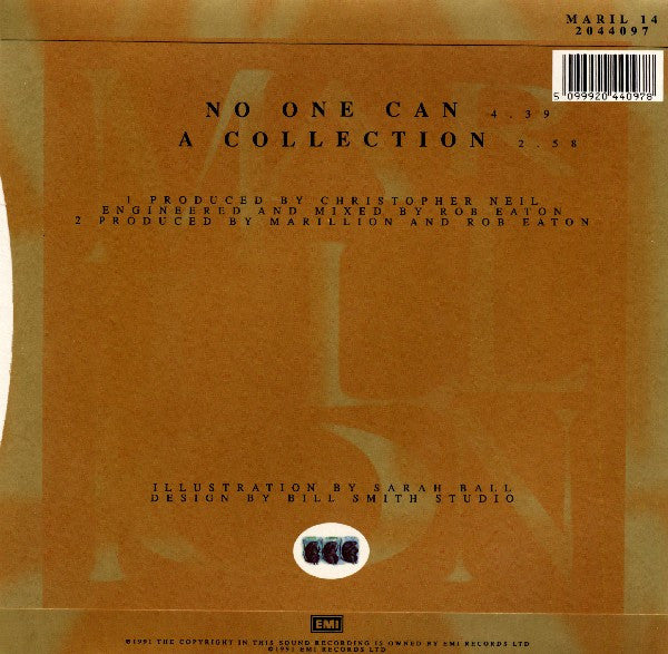 Marillion : No One Can (7", Single + Box, Ltd)
