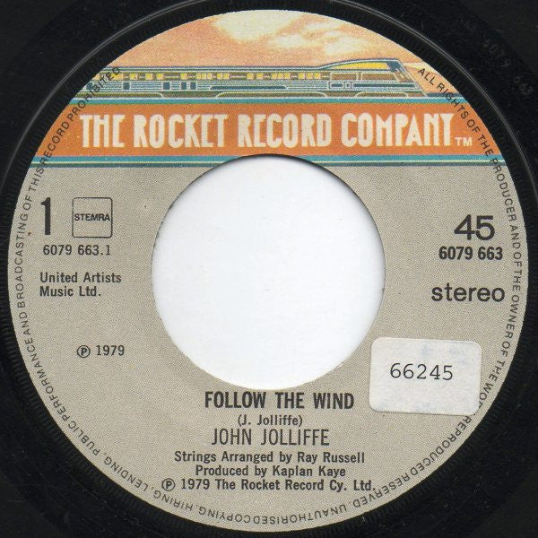 John Jolliffe : Follow The Wind / Dream Love (7", Single)