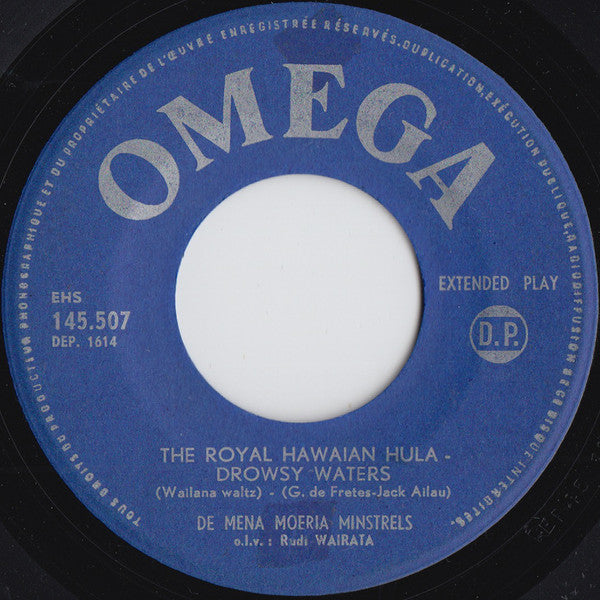 Rudi Wairata & His Mena Moeria Minstrels : Hawaiian-Melodies Volume 2 (7", EP)