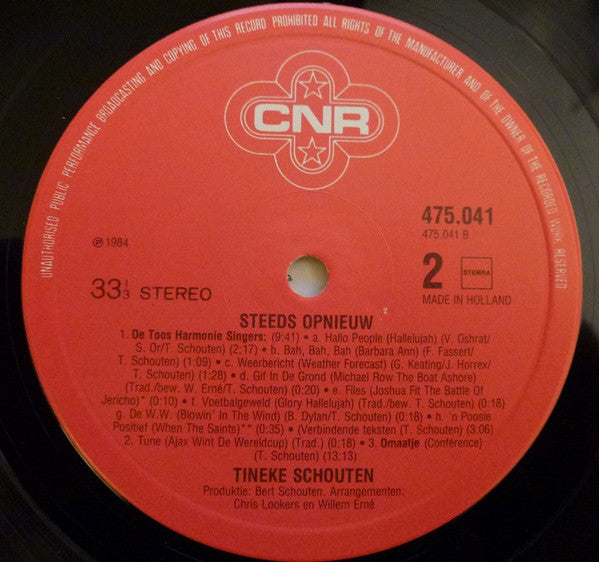 Tineke Schouten : Steeds Opnieuw (2xLP, Album)